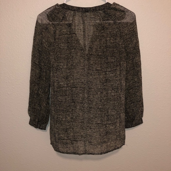 Broadway & Broome Sheer Blouse - XS - Picture 3 of 3